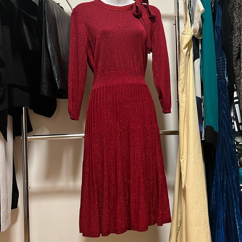 Nanette Lepore sparkle red Dress